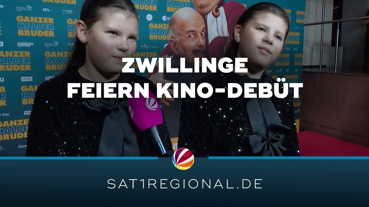 „Ganzer halber Bruder“: Zwillinge aus Langenhagen spielen in neuem Film mit Chrisoph Maria Herbst