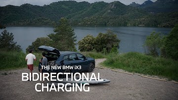 Bidirectional Charging | The New BMW iX3.