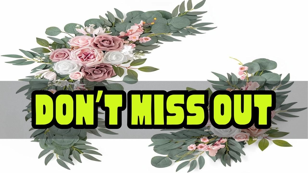 2pcs Wedding Decoration Flowers, Artificial Rose Wreaths,Suitable for Outdoor Decoration,Home Decor