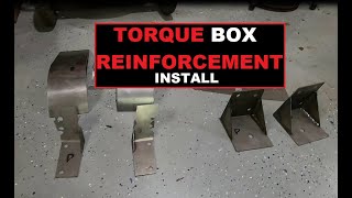 Foxbody Torque Box Reinforcement Install