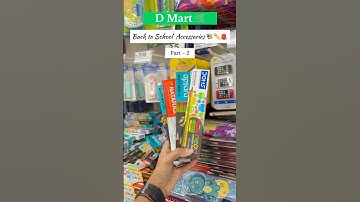 Dmart Back To School Accessories Part 2 | Dmart Finds | Dmart Stationary haul #school #schoolproject