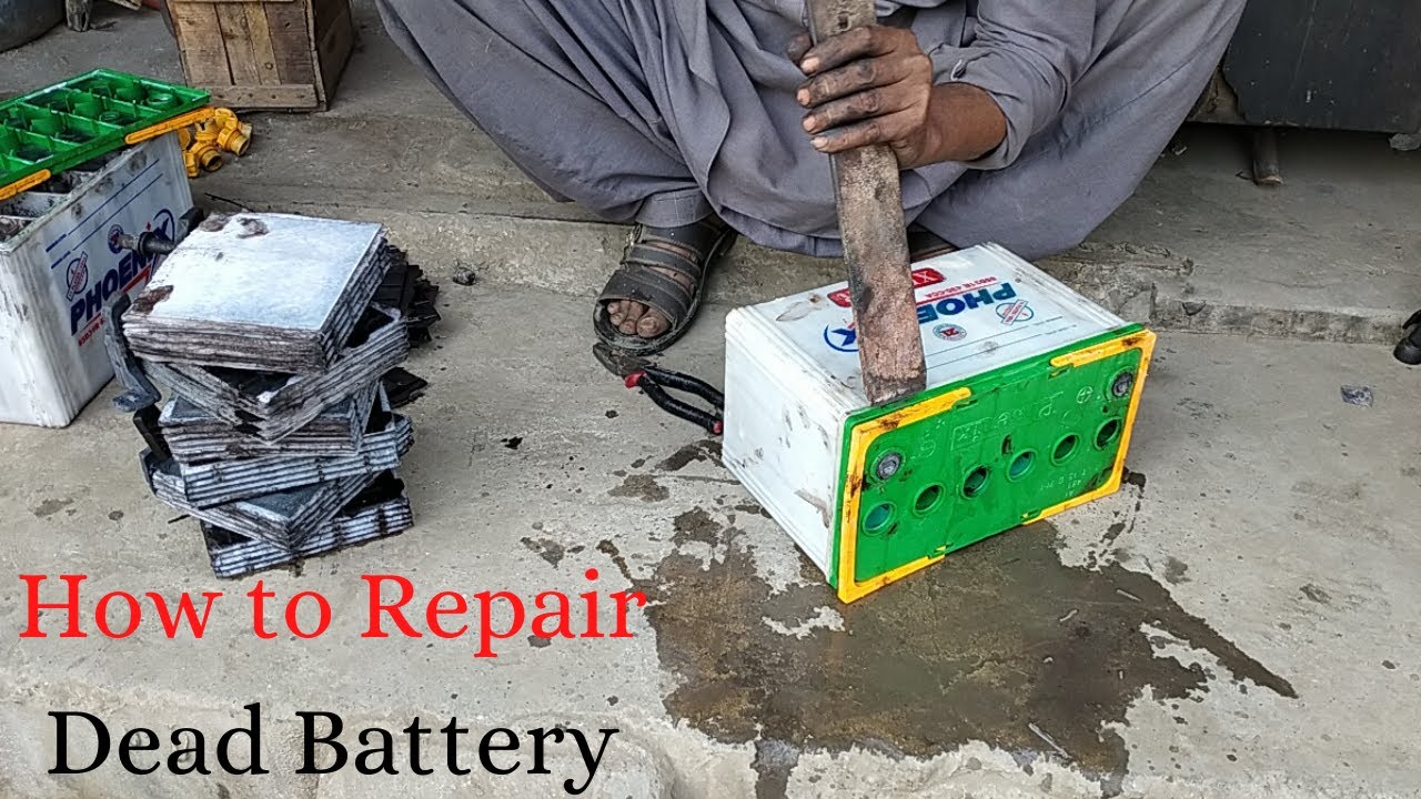How to Repair Dead Battery Dead Old Battery Cell Restoration Dead Old Battery Restoration