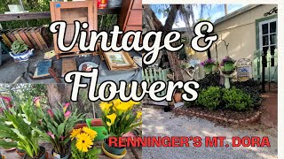 Vintage and Flowers Renninger's Mt.  Dora | Reselling | Shop With Me