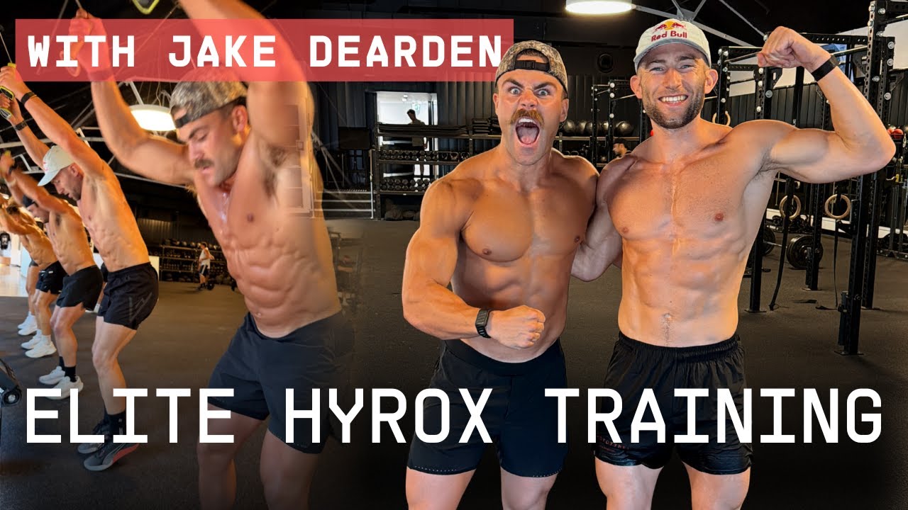 Тренировка Hyrox с Джейком Дирденом. Через неделю после Hyrox в Мельбурне.
