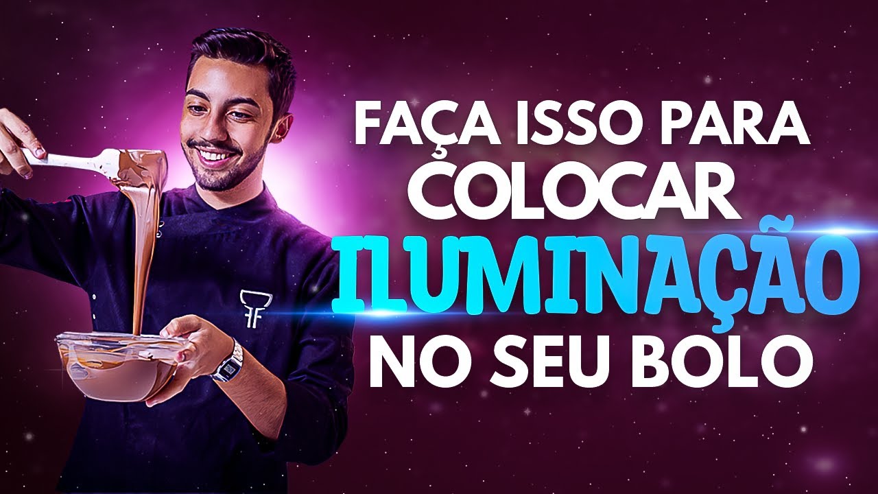A forma CERTA para colocar a iluminação no seu bolo.