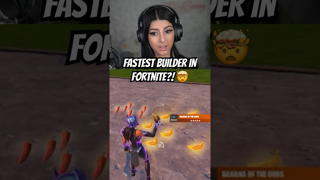 are you a fast builder? 👀 #fortnite #gamer #gaming #reaction
