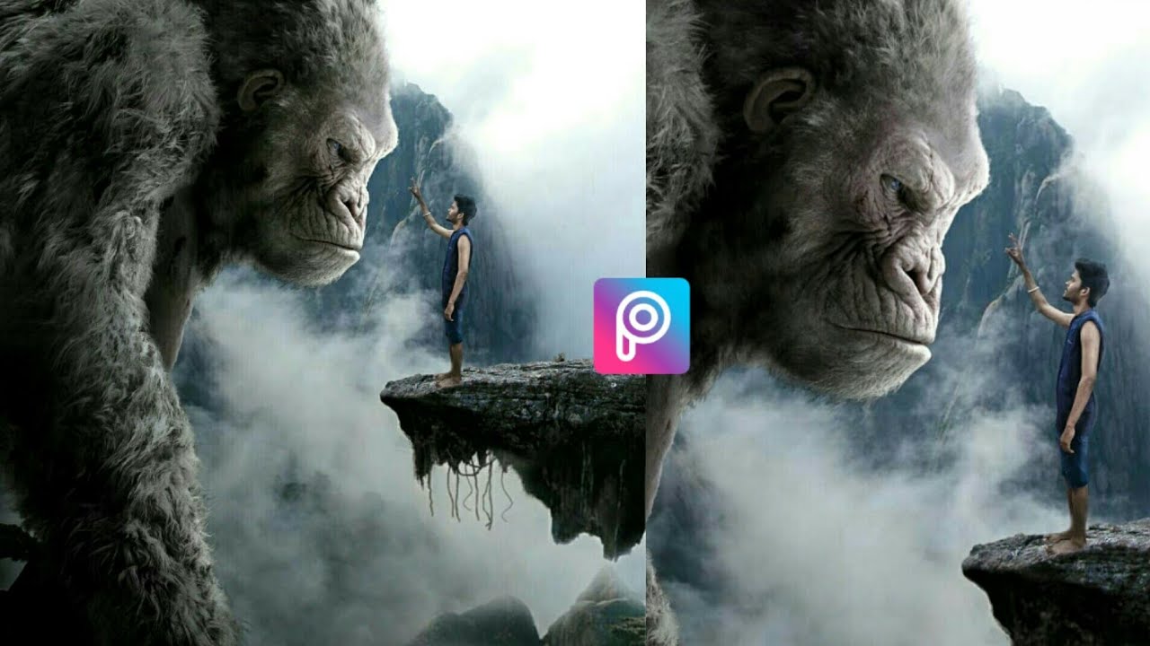 Gorilla photo editing | King kong photo editing | 