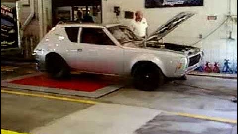 70 gremlin dyno run