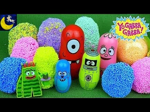 Cheerios Underfoot: Craft Foam Yo Gabba Gabba Toys