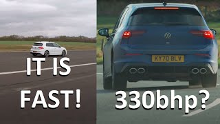 VW GOLF 8 R DRAG RACE RESULTS | NEW REVIEW | MY THOUGHTS! (March 2021)