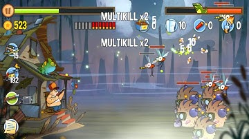 Swamp Attack Gameplay Walkthrough - Level 3-17 for Android/IOS