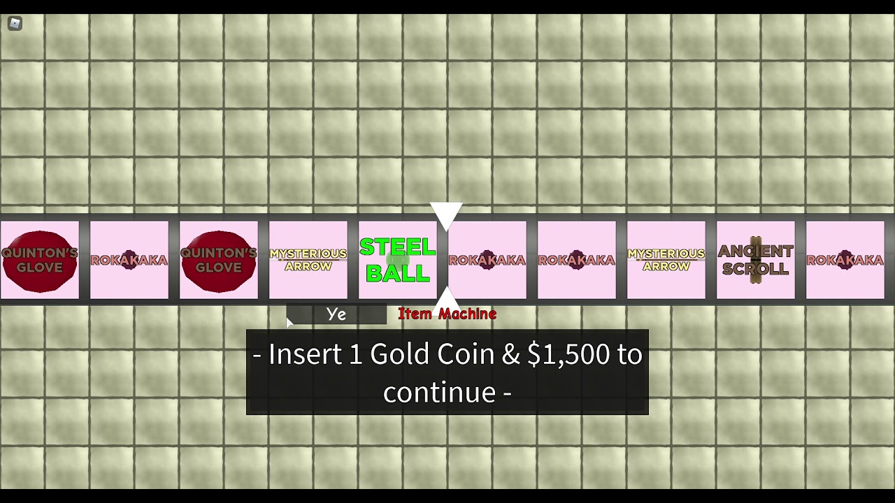 [YBA] What Happens If You Roll While Rolling In The Arcade? YouTube