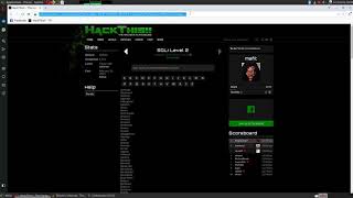 HackThis SQLI injection törése 1-2 szint