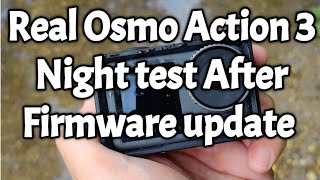 Osmo Action 3 Low Light HDR 10 bit 4K 30 fps After Firmware update 01.03.10.30 Action 4 #dji