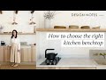 How to choose the right kitchen benchtop
