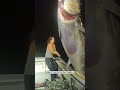 Woman Catches The Biggest Fish Ever 🎣 (🎥: IG/ fv_no_limits)