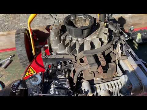 Klippo Excellent S, fixing and testing. Part 1, Briggs and Stratton auto choke fix.