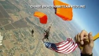 Sky Diver Survives Fall Without Parachute: Caught on Tape - 8,000 Foot, 30-MPH Drop screenshot 3