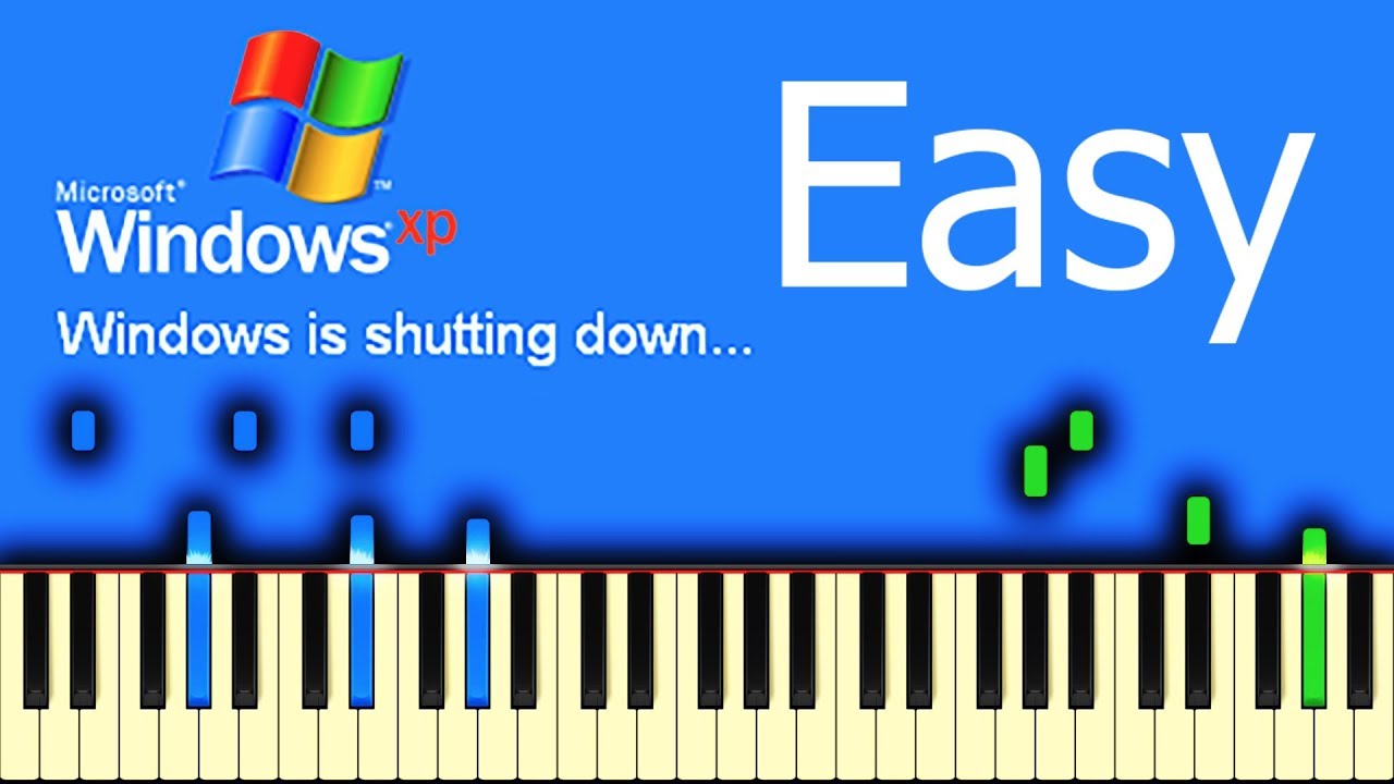 Xp sound. Windows на пианино. Виндовс Sound на пианино. Windows shutdown Sound. Windows XP shutdown Sound.
