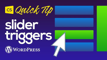 How to Use Slider Triggers in WordPress with Cornerstone