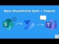 Power Automate: Notify a Teams Channel When a New SharePoint Item Is Created