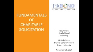 Fundraising Compliance: Understanding Charitable Solicitation Requirements