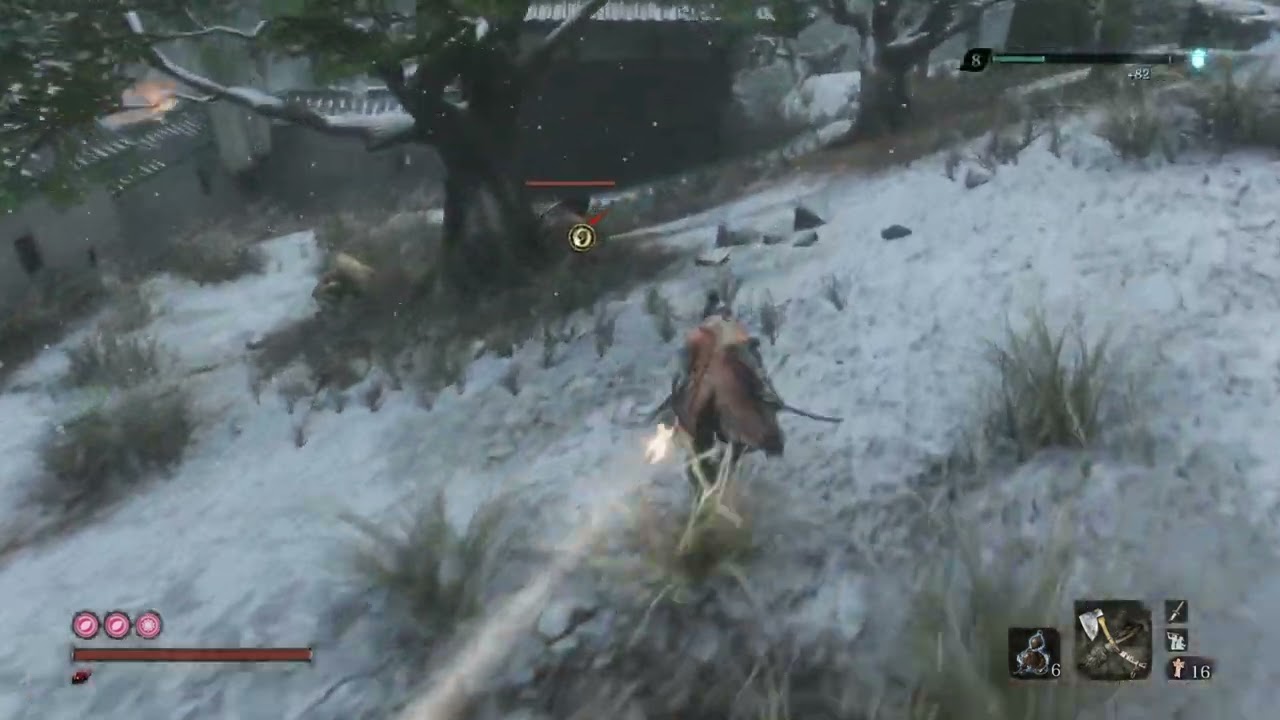 Best early game farm in Sekiro—exterminate rats at Ashina Castle Gate