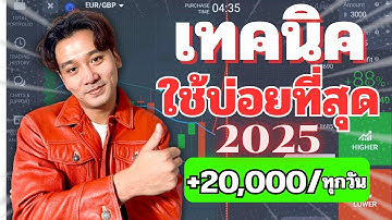 สูตรเทรด IQ OPTION ที่ดีที่สุดในปี 2025 +20,000฿/ทุกวัน ll 8xtrade