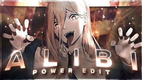 Alibi💞”Power” -Chainsawman @PJUNKIE Remake [Edit/AMV] capcut !
