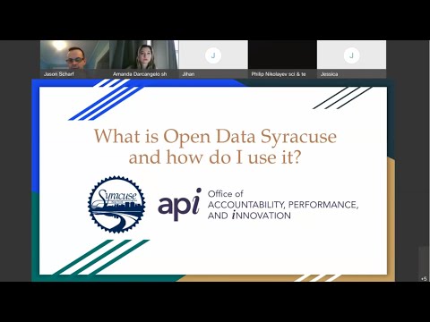 Open Data Portal with City of Syracuse