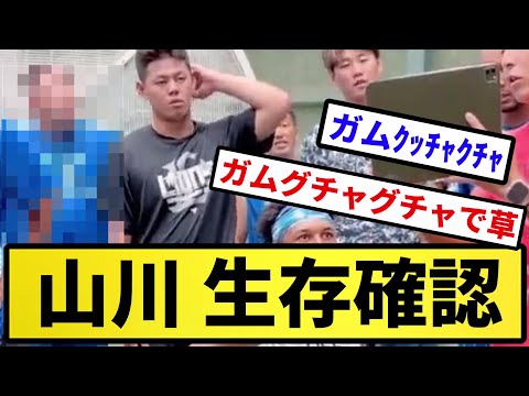 【ガム川さん】山川 生存確認【反応の方】【反応集】【プロ野球反応集】【2chスレ】【5chスレ】