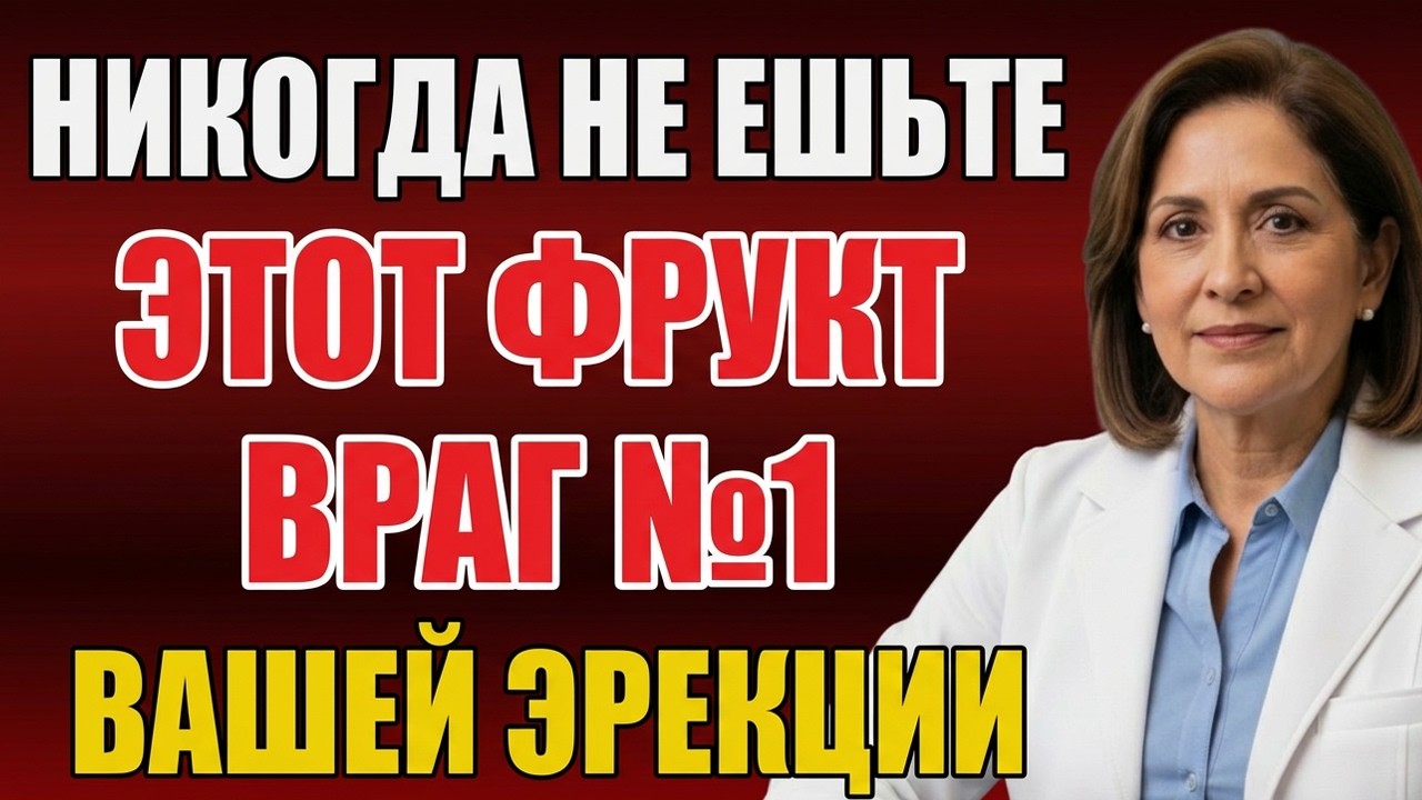 Уролог раскрывает 3 фрукта, которые разрушают эрекцию, и 4, которые возвращают силу после 60