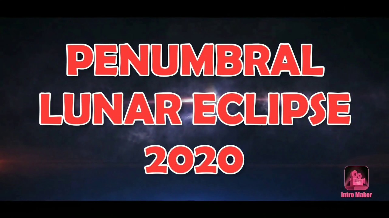 Strawberry Penumbral Lunar Eclipse on 5-6 June 2020 - YouTube