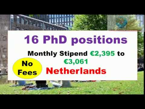 university of amsterdam phd funding