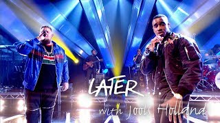 Video thumbnail of "Bugzy Malone and Rag'n'Bone Man perform Run on Later... with Jools Holland"