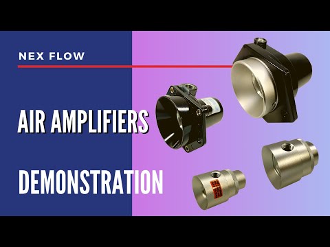 Nex Flow Air Amplifiers Demonstration