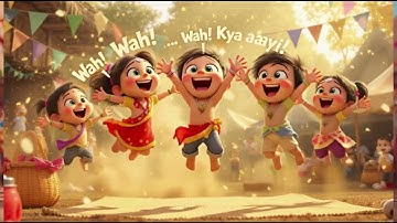Kalu Madari Aaya | Hindi Poem for Kids | Dancing Snake | Hindi Nursery Rhymes |