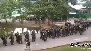 story wa TNI keren || lari pagi