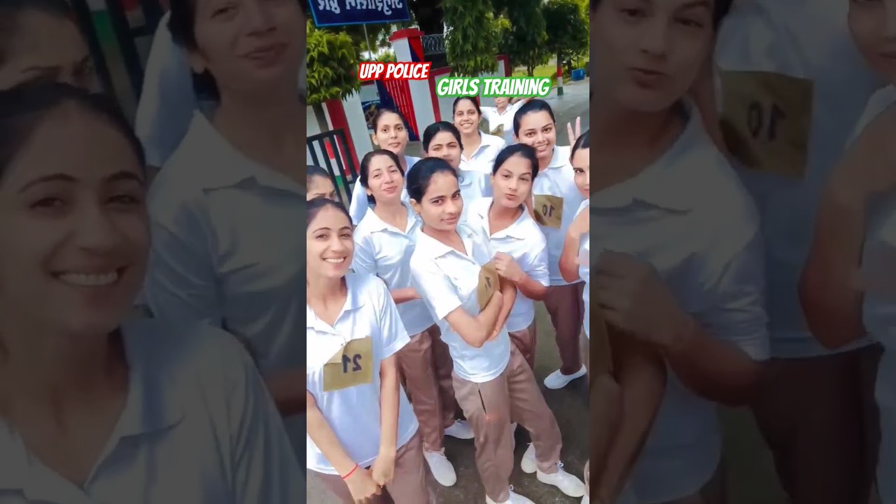 Up Police Girls Training💫🔥⚡Target Upp 🎯 