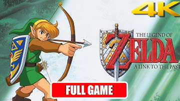 The Legend of Zelda: A Link to the Past - Full Game no commentary 4K (SNES)