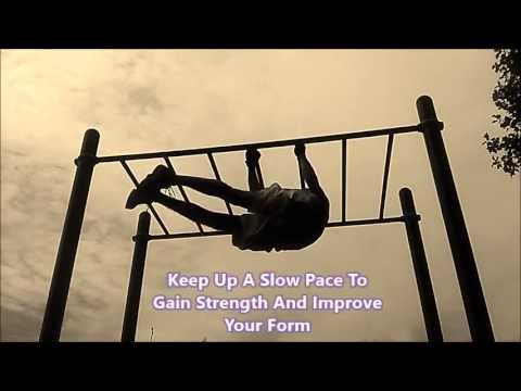 Monkey Bars Windshield Wipers (Core Strengthening) Demonstration