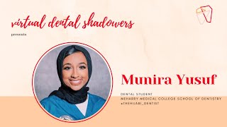 VDS | Virtual Dental Shadowers ft. Munira Yusuf | D2 @ Meharry Medical College School of Dentistry