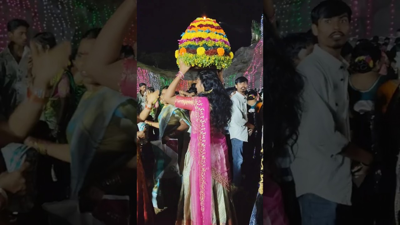 Bhathukamma is not a festival it's an emotion for telangana people 🌸❤️✨