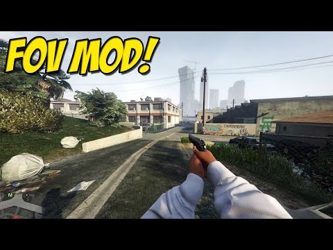 Field of View Mod! ► Grand Theft Auto 5 PC ( Mod Review )