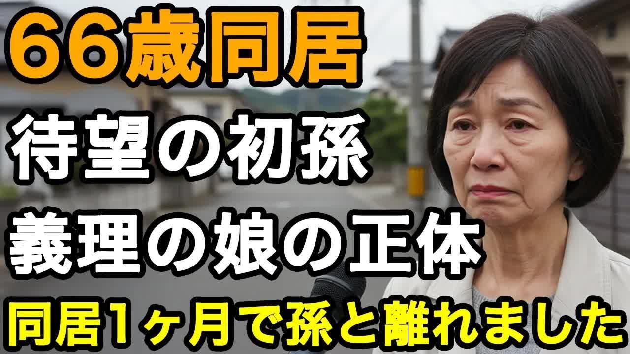66歳女性。女の子の初孫が生まれて幸せの絶頂でしたが、義理の娘の正体に気づいてしまい、同居後1ヶ月で私は孫と離れることになりました