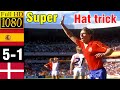 Spain 51 denmark world cup 1986  full highlight  1080p  butragueo