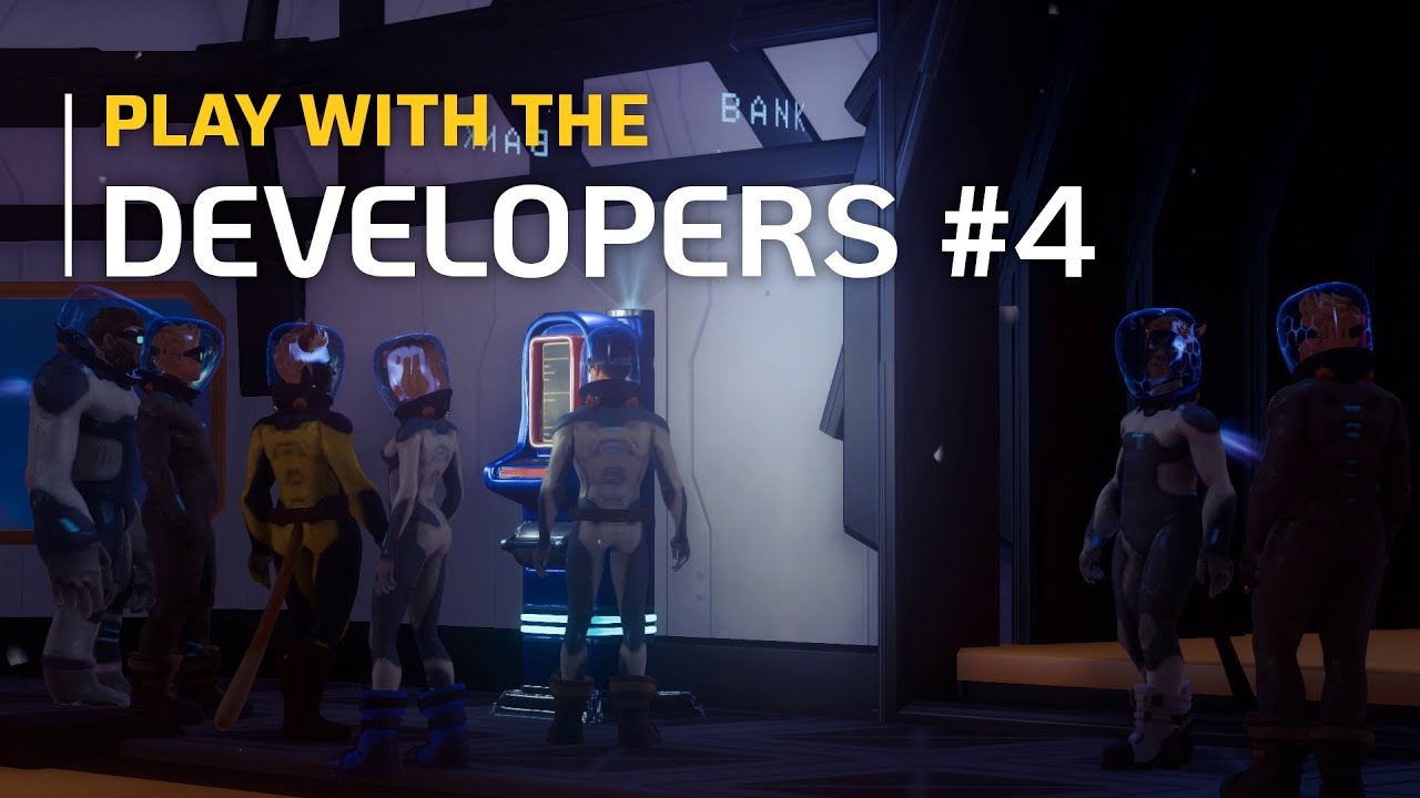 Play With The Devs #4 🎮 Vendor Kiosk Update - Stars Reach 🔴LIVE 