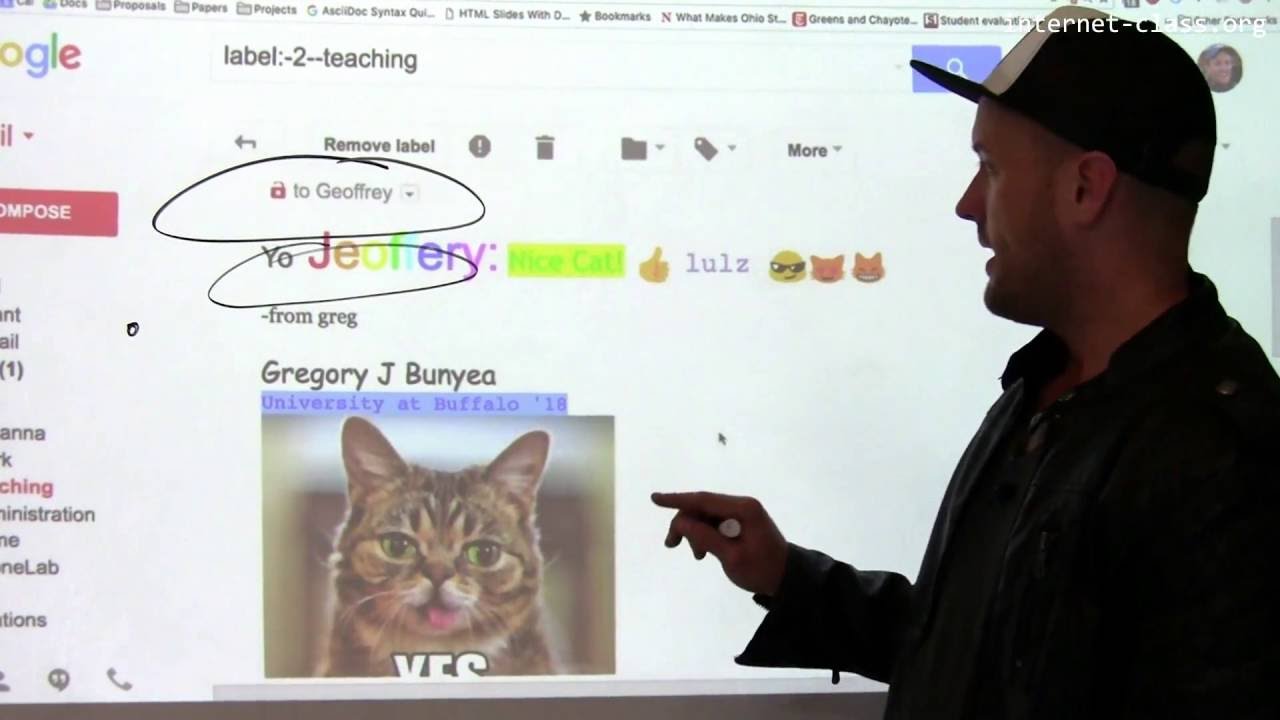 How to send email at college. - YouTube