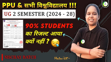 ppu ug 1st semt result criteria record not found 😢  | ppu result 2024-28 record not found show |