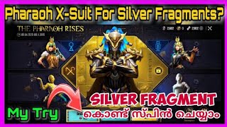 GOLDEN PHARAOH X SUIT LUCKY SPIN FOR SILVER FRAGMENT ! Malayalam | free x pharaoh outft | CKD GAMERS